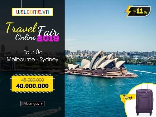 Tour du lịch khuyến mãi lớn tại Travel Fair Online 2019